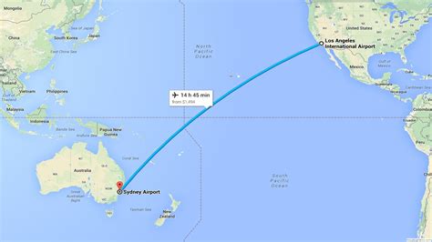 los angeles to australia time.